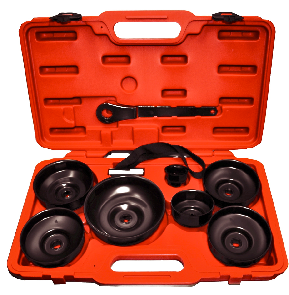 9 Piece Truck Oil Filter Wrench Set T&E Tools 4307