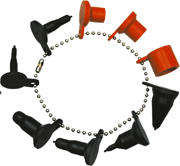 Vacuum & Fuel Line Stoppers T&E Tools 4350