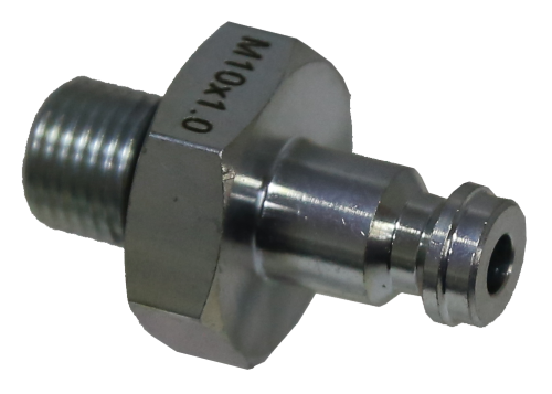 10mmx1.0P Adaptor for #4432N Delux Oil Pressure Tester T&E Tools 4432N-10M