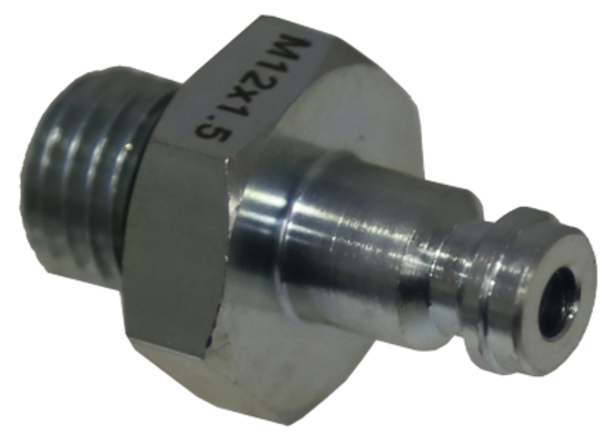 12mmx1.5P Adaptor for #4432N Delux Oil Pressure Tester T&E Tools 4432N-12M