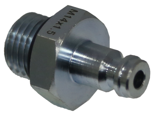 14mmx1.5P Adaptor for #4432N Delux Oil Pressure Tester T&E Tools 4432N-14M
