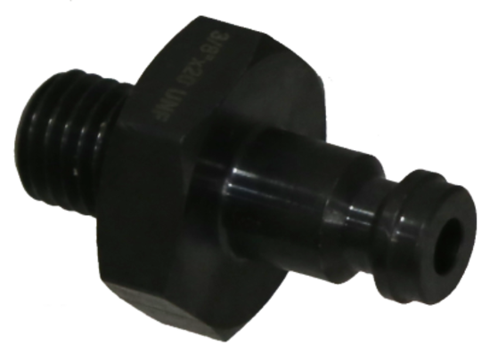 3/8"x20UNF Adaptor for #4432N Delux Oil Pressure Tester T&E Tools 4432N-38UNF