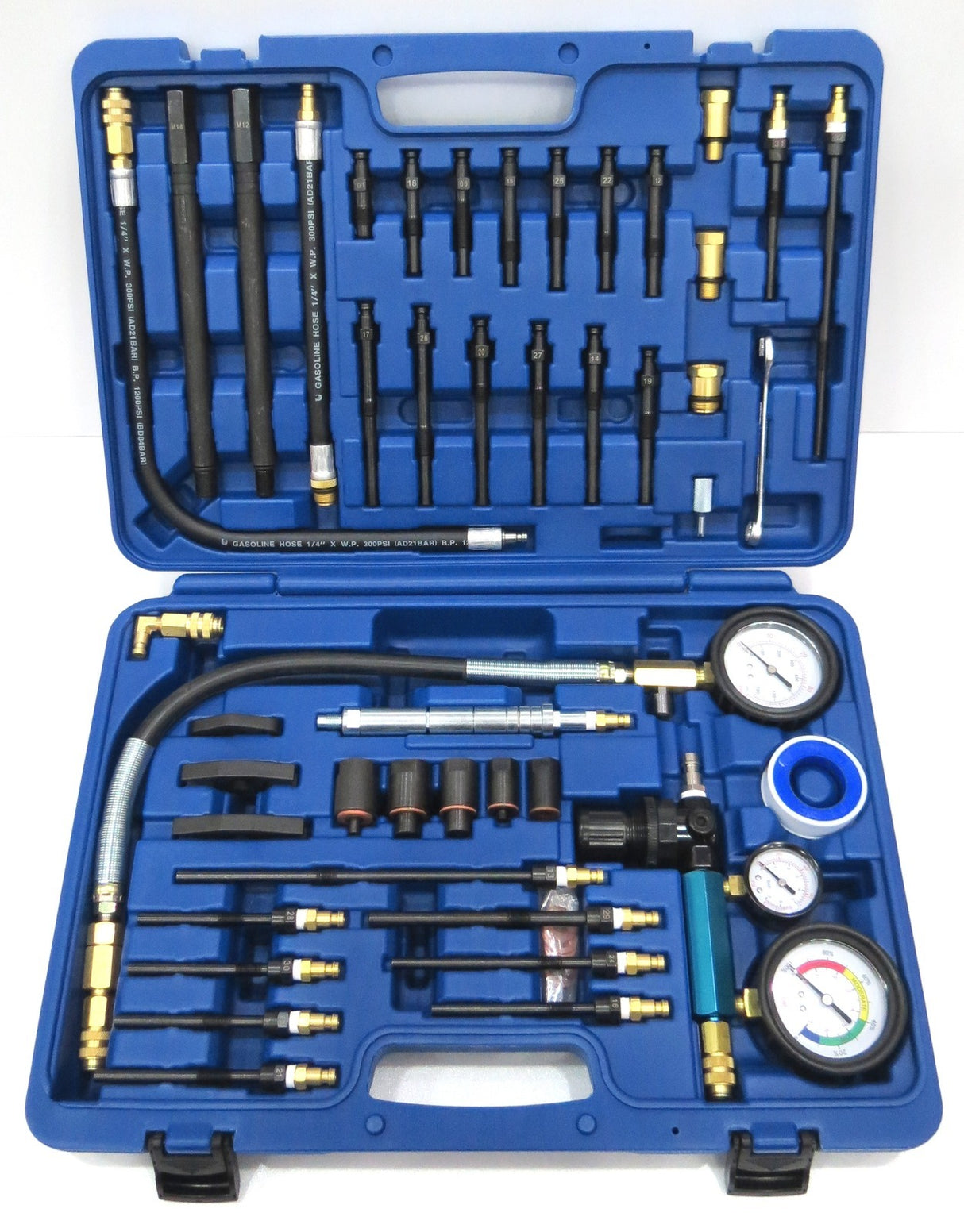 Master Petrol & Diesel Engine Compression & Leakage Test Set T&E tools 4466