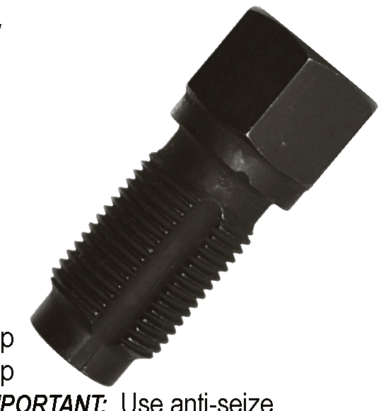 2 Piece Lambda Sensor Thread Chaser T&E Tools 4492