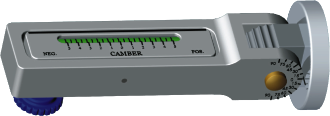 Adjustable Magnetic Camber Gauge (30) T&E Tools 4521