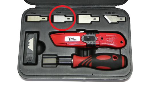 16mm Straight Blades (10 Pieces) T&E Tools 4791-B