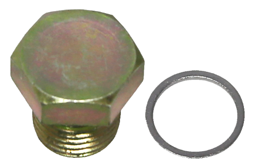 M15x1.5mm Drain Plug, with 19mm Hex Head & Gasket (5pack) T&E Tools 4917-6