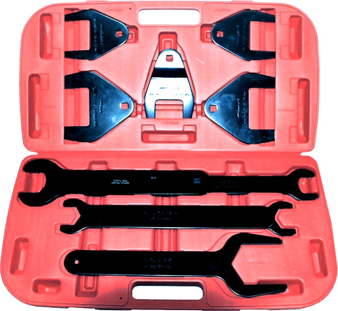 10 Piece Viscous Fan Clutch Wrench Set T&E Tools 4934