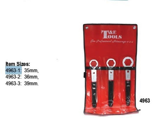 39mm Lock Nut Wrench T&E Tools 4963-3