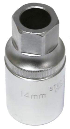 14mm Roller Cam Stud Extractor x 21mm Hex T&E Tools 5045