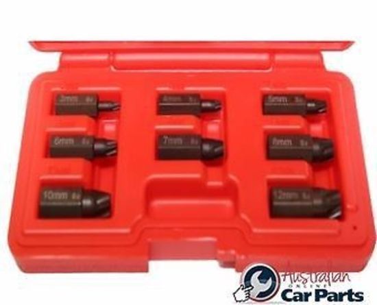 8 Piece Torx Plus Extractor Set T&E Tools 5057