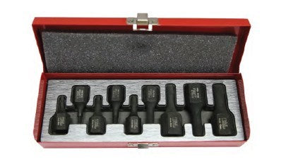 9 Piece Nut & Bolt Extractor Set T&E Tools 5059