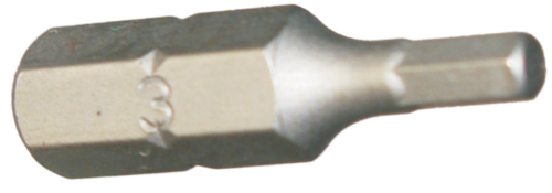 3mm x 1/4" Hex In-Hex Insert Bit T&E Tools 50603