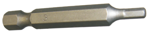 3mm x 1/4" Hex In-Hex Power Bit T&E Tools 50613