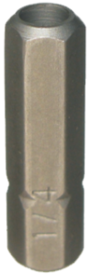 1/4" x 1/4" Hex Tamper In-Hex Insert Bit T&E Tools 50730