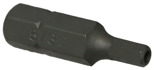 5/32" x 5/16" Hex Tamper In-Hex Insert Bit T&E Tools 50781