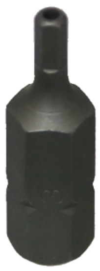 3mm x 5/16" Hex Tamper In-Hex Insert Bit T&E Tools 50786