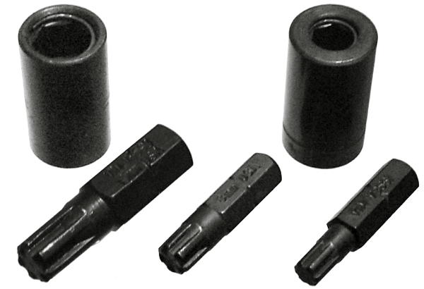 5 Piece Ribe Insert Bit Set T&E Tools 5090