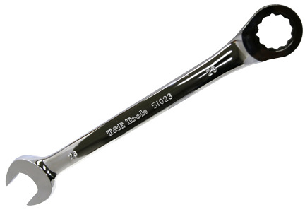 23mm R & O/E Gear Ratchet Wrench T&E Tools 51023