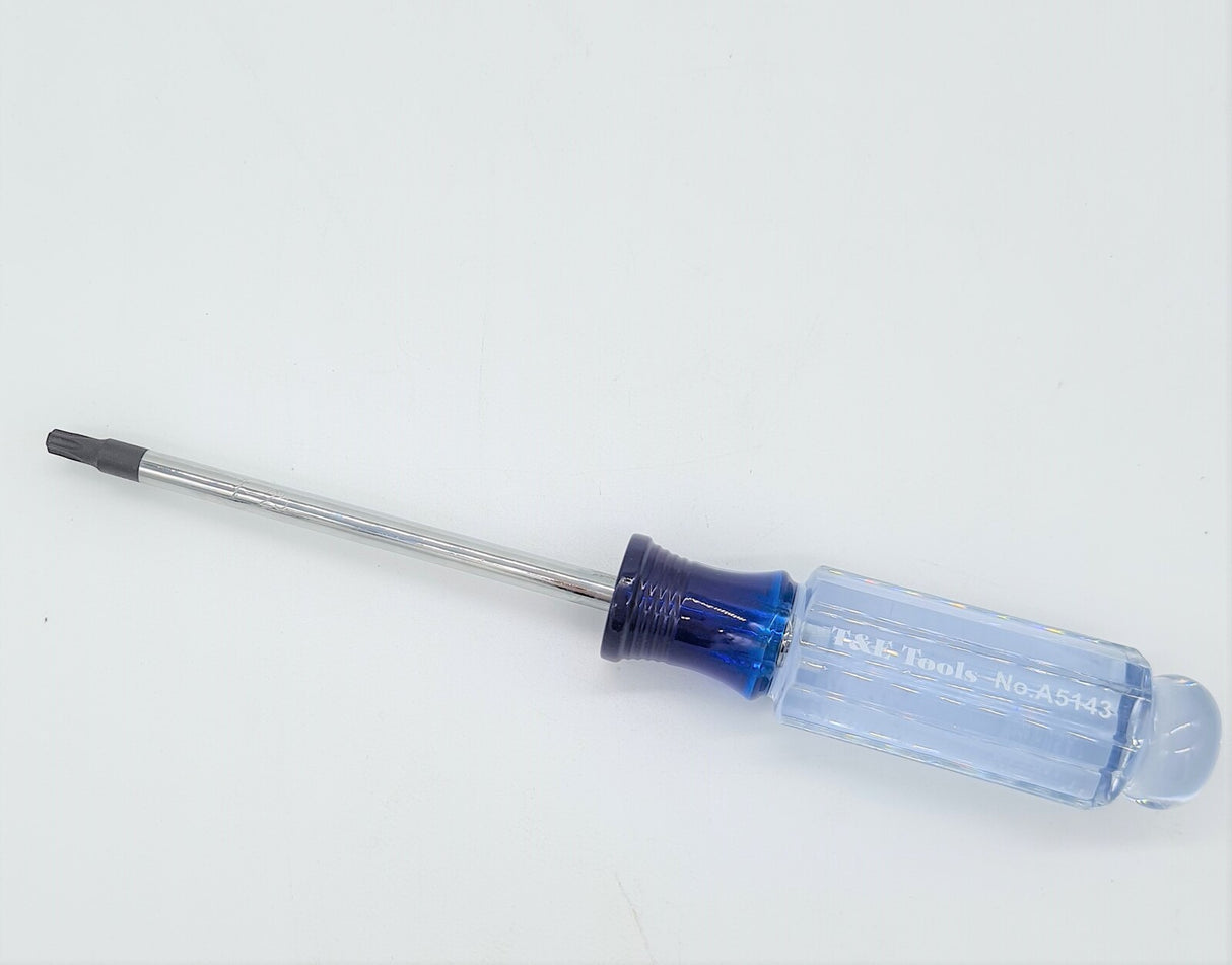T25 Torx-r Screwdriver T&E Tools 5143