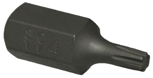 10mm Hex Ribe Insert Bit (4mm) T&E Tools 51804
