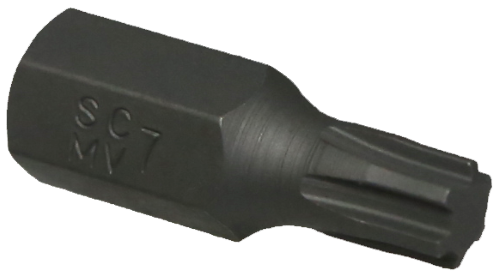 10mm Hex Ribe Insert Bit (7mm) T&E Tools 51807
