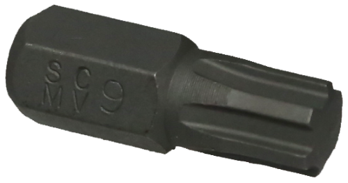 10mm Hex Ribe Insert Bit (9mm) T&E Tools 51809