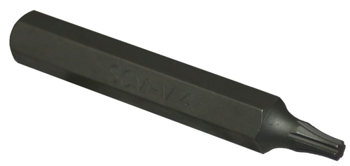 4mm Ribe x 10mm Hex Ribe Insert Bit T&E Tools 51904
