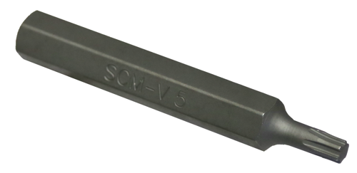 5mm Ribe x 10mm Hex Ribe Insert Bit T&E Tools 51905
