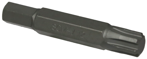 12mm Ribe x 10mm Hex Ribe Insert Bit T&E Tools 51912