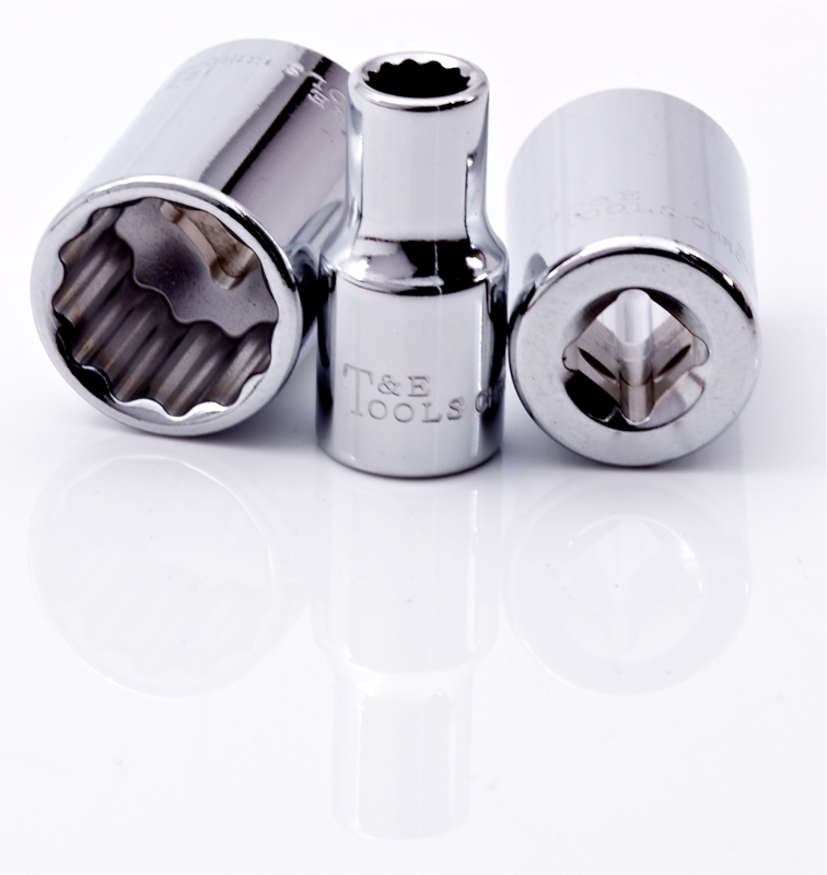 13mm x 1/4"Drive 12 Point Socket T&E Tools 52313