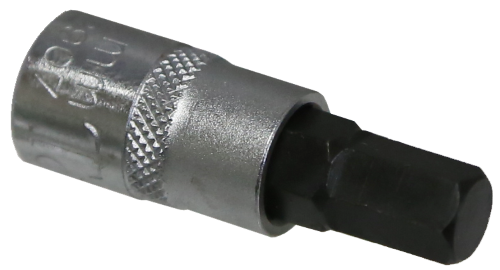 7mm x 1/4"Drive In-Hex Socket 35mm T&E Tools 52907