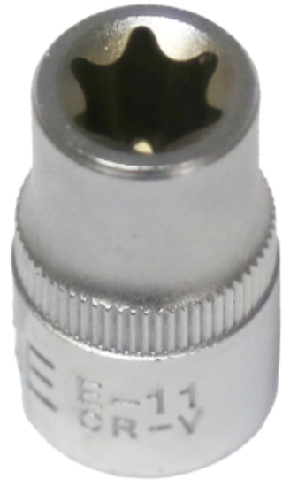E11 3/8" Drive E-Series Female Torx Sockets (Standard Length) T&E Tools 53611
