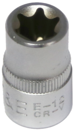 E12 3/8" Drive E-Series Female Torx Sockets (Standard Length) T&E Tools 53612