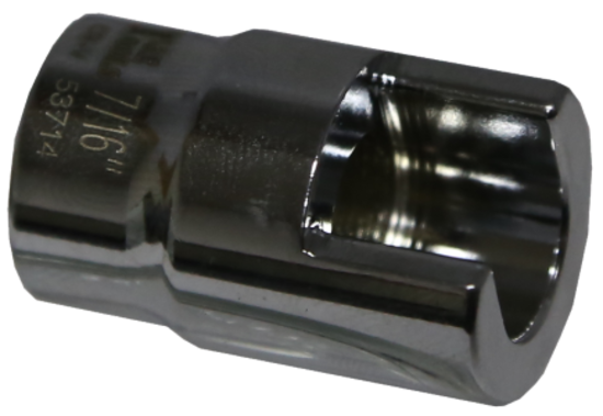 7/16" x 3/8" Drive Weatherhead Fitting Socket T&E Tools 53714