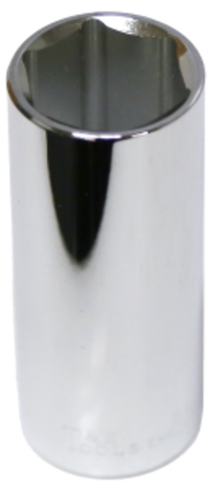 24mm x 1/2" Drive Deep Socket (6 Point) T&E Tools 54424