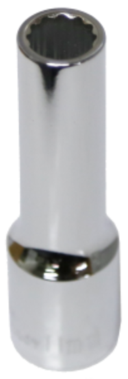 11mm x 1/2" Drive Deep Socket (12 Point) T&E Tools 54511