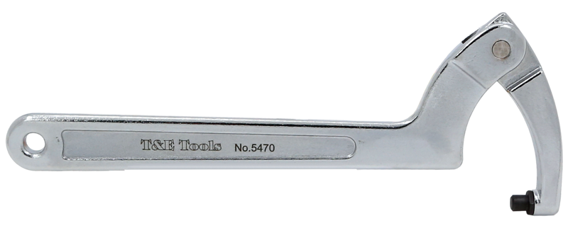 115 to 160mm Pin Type "C" Wrench (8mm) T&E Tools 5470