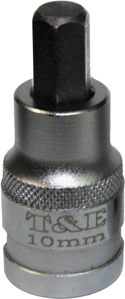 12mm Metric In-Hex Socket Standard Length T&E Tools 54812