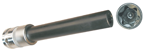 E12 1/2" Drive E-Series Torx-r Deep Impact Socket 140mm Long T&E Tools 54912