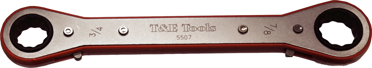 12 Point Ratchet Ring (3/4" x 7/8") T&E Tools 5507