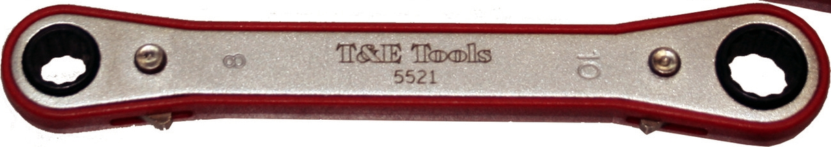 12 Point Ratchet Ring (8 x 10mm) T&E Tools 5521