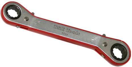12 Point Offset Ratchet Ring (10 x 12mm) T&E Tools 5562