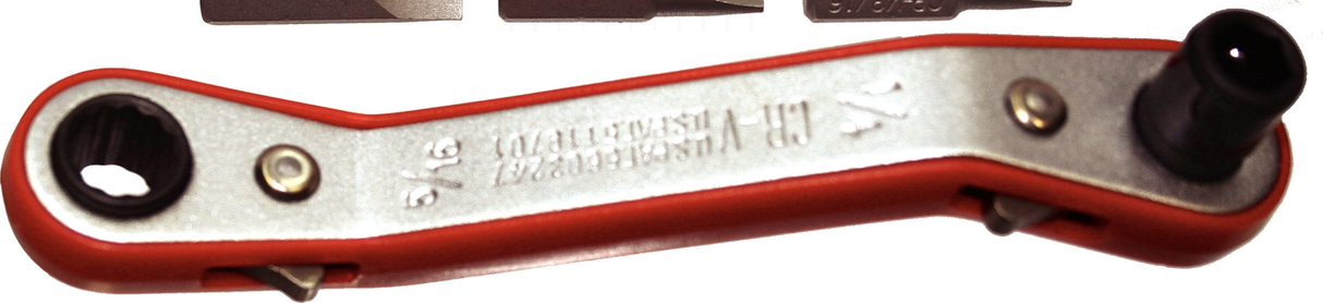 1/4" Hex & 5/16" Hex Offset Ratchet T&E Tools 5720