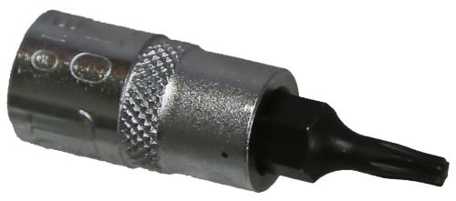 T10 Torx-r Socket 1/4"Drive x 38mm Length T&E Tools 5810