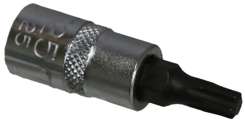 T25 Torx-r Socket 1/4"Drive x 38mm Length T&E Tools 5825