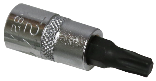 T27 Torx-r Socket 1/4"Drive x 38mm Length T&E Tools 5827