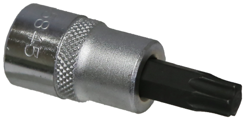 T45 Torx-r Socket 3/8" Drive x 50mm Length T&E Tools 5845