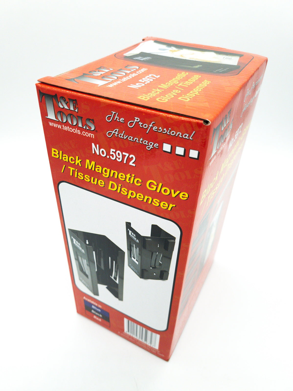 Magnetic Glove / Tissue Dispenser holder for Toolbox Black T&E Tools TE-5972