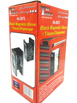 Magnetic Glove / Tissue Dispenser holder for Toolbox Black T&E Tools TE-5972